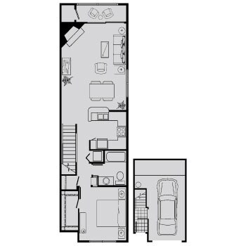 Floor Plan - B (TwnHm)