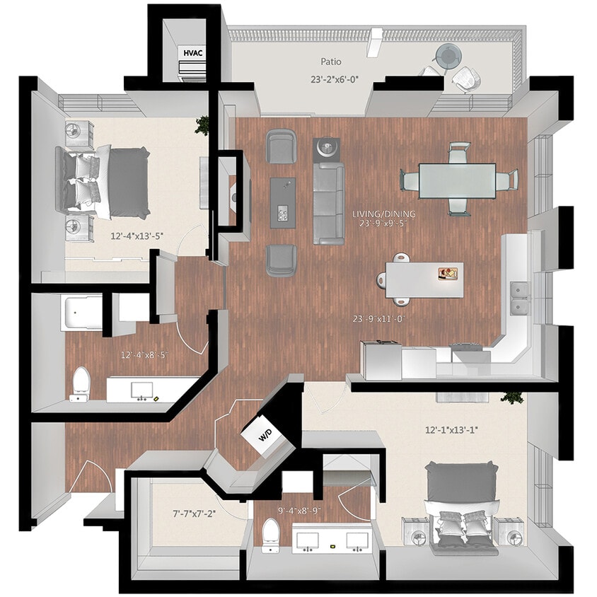 Floor Plan - Rio