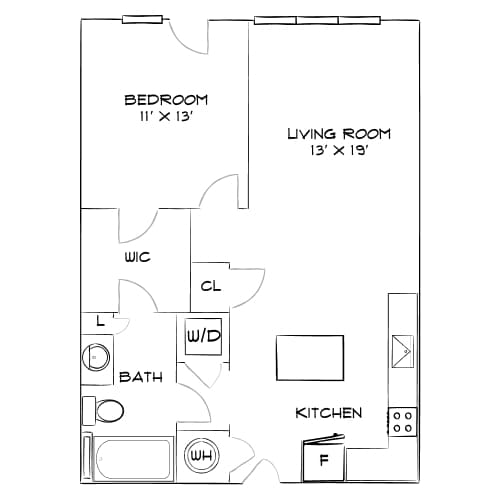 Floor Plan - Design 1D