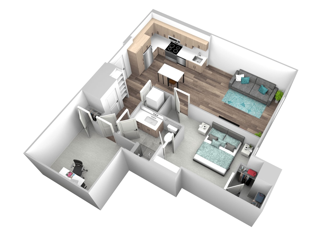 Floor Plan - B20.1 - Den