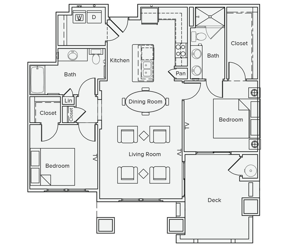 Floor Plan - B2-1117