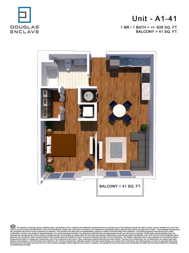 Floor Plan - A1 - 41