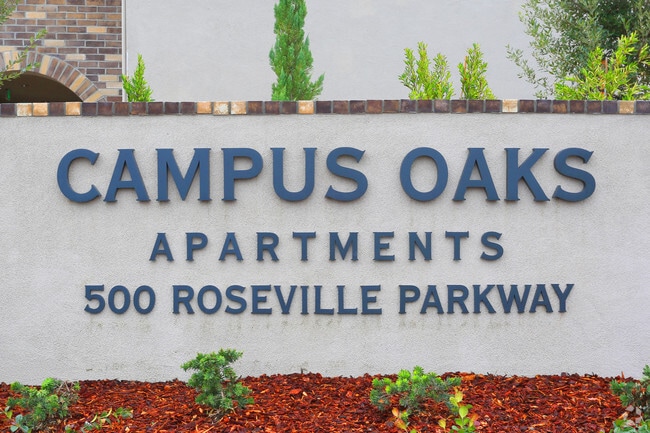 Sign - Campus Oaks Apartments
