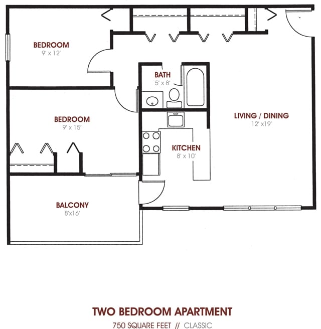 Two Bedroom Classic - Two Bedroom Classic