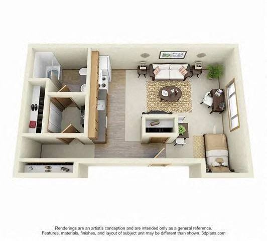 Floor Plan - Studio
