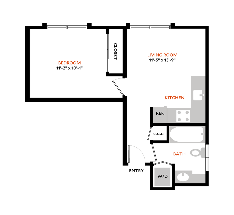 Floor Plan - Plan 1E