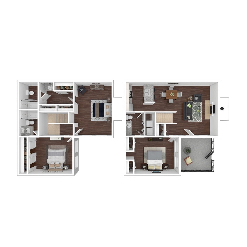 Floor Plan - 3x2.5LGU (Buena Vista II)