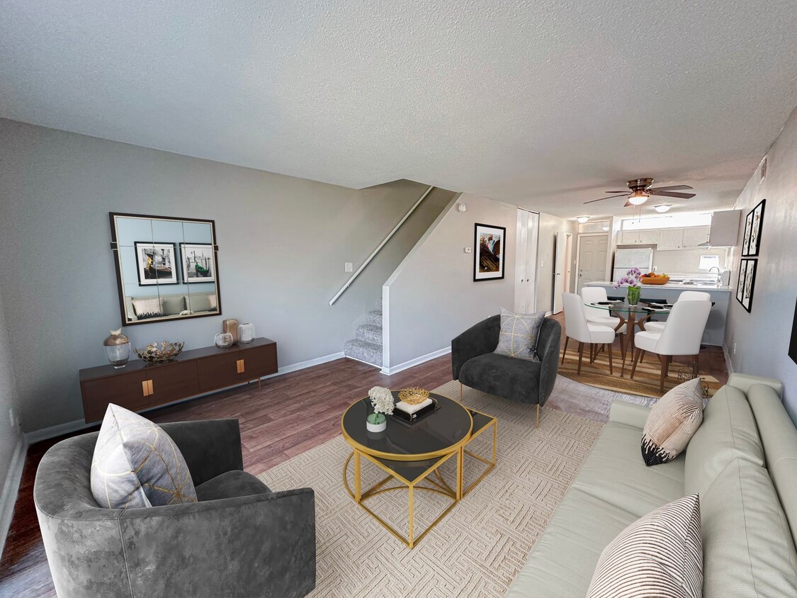 Floor Plan - 2 Bdrm Townhouse