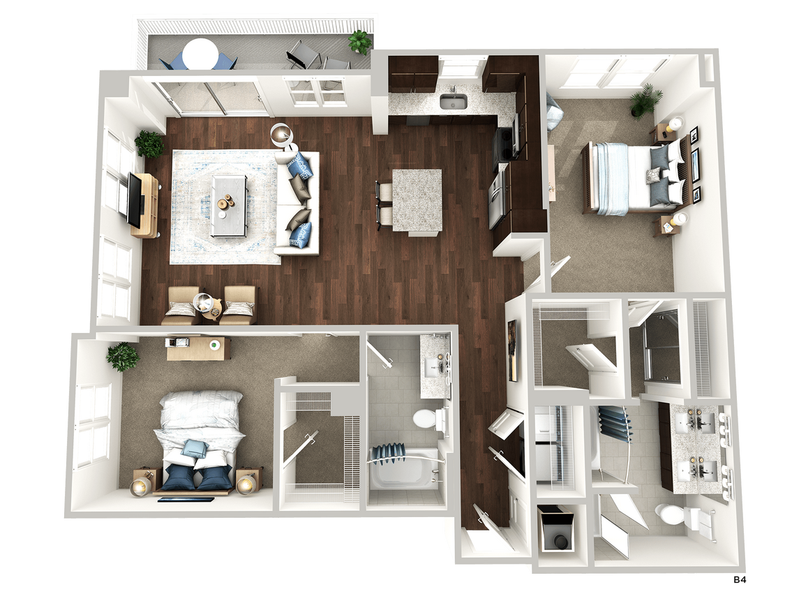 Floor Plan - B4 ( Bayview )