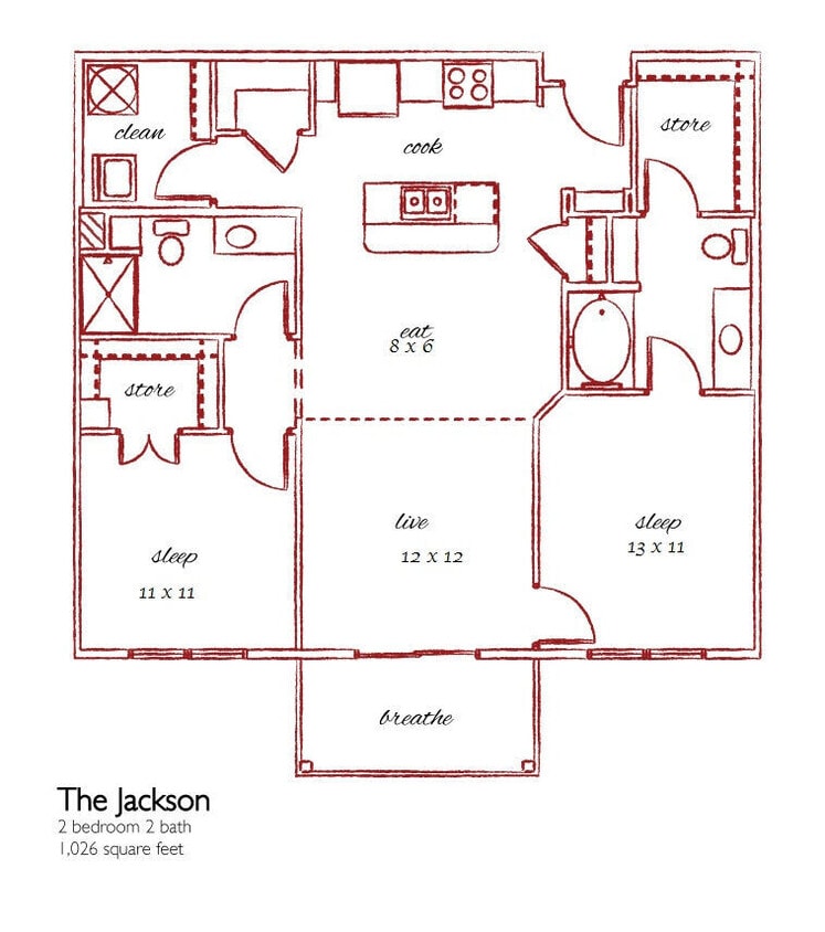 Floor Plan - The Jackson