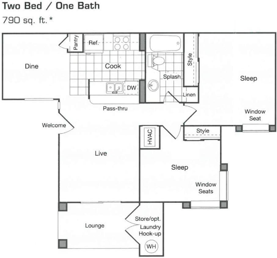 Floor Plan - 21B