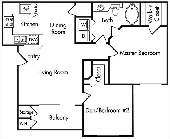 Floor Plan - A3 Den R