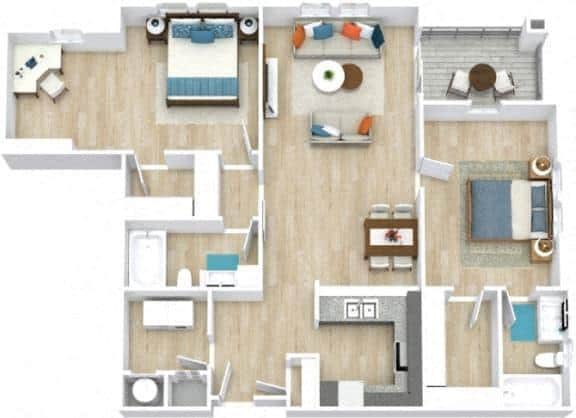 Floor Plan - The Kingfisher