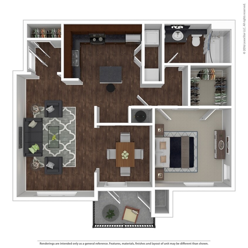 Floor Plan - The Saratoga