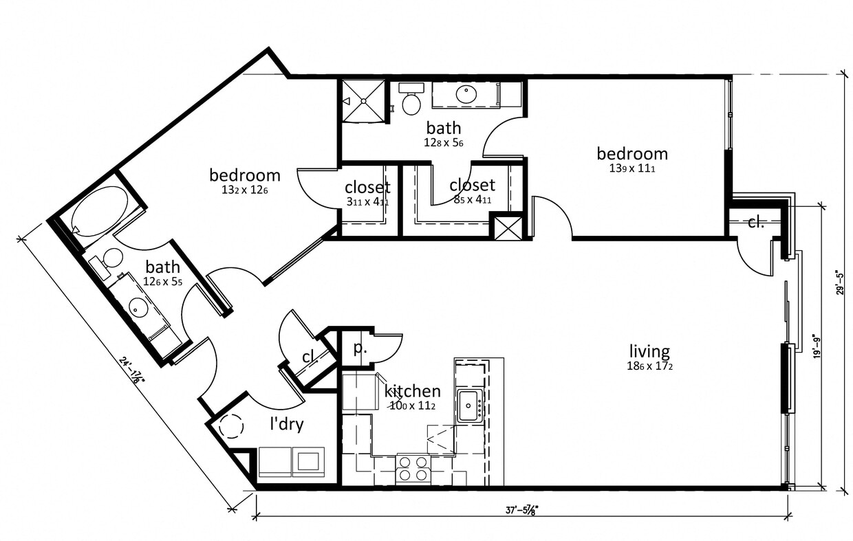 Floor Plan - Brussels