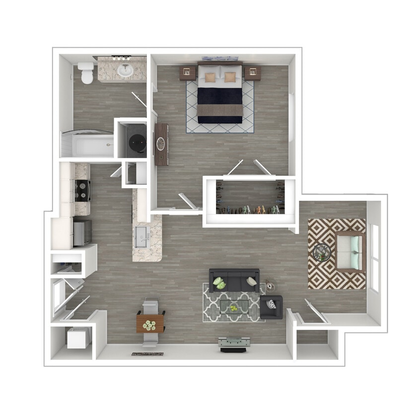 Floor Plan - Overton with Sunroom
