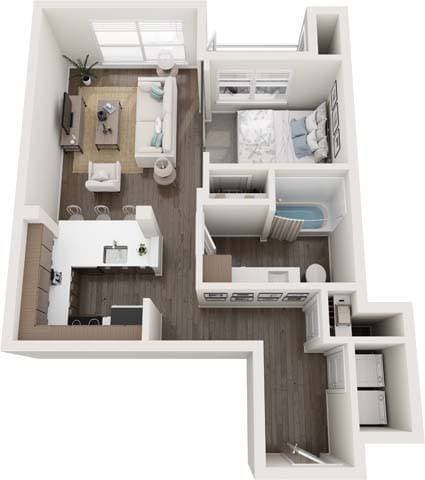 Floor Plan - A1B