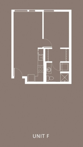 Floor Plan - 1 Bed B
