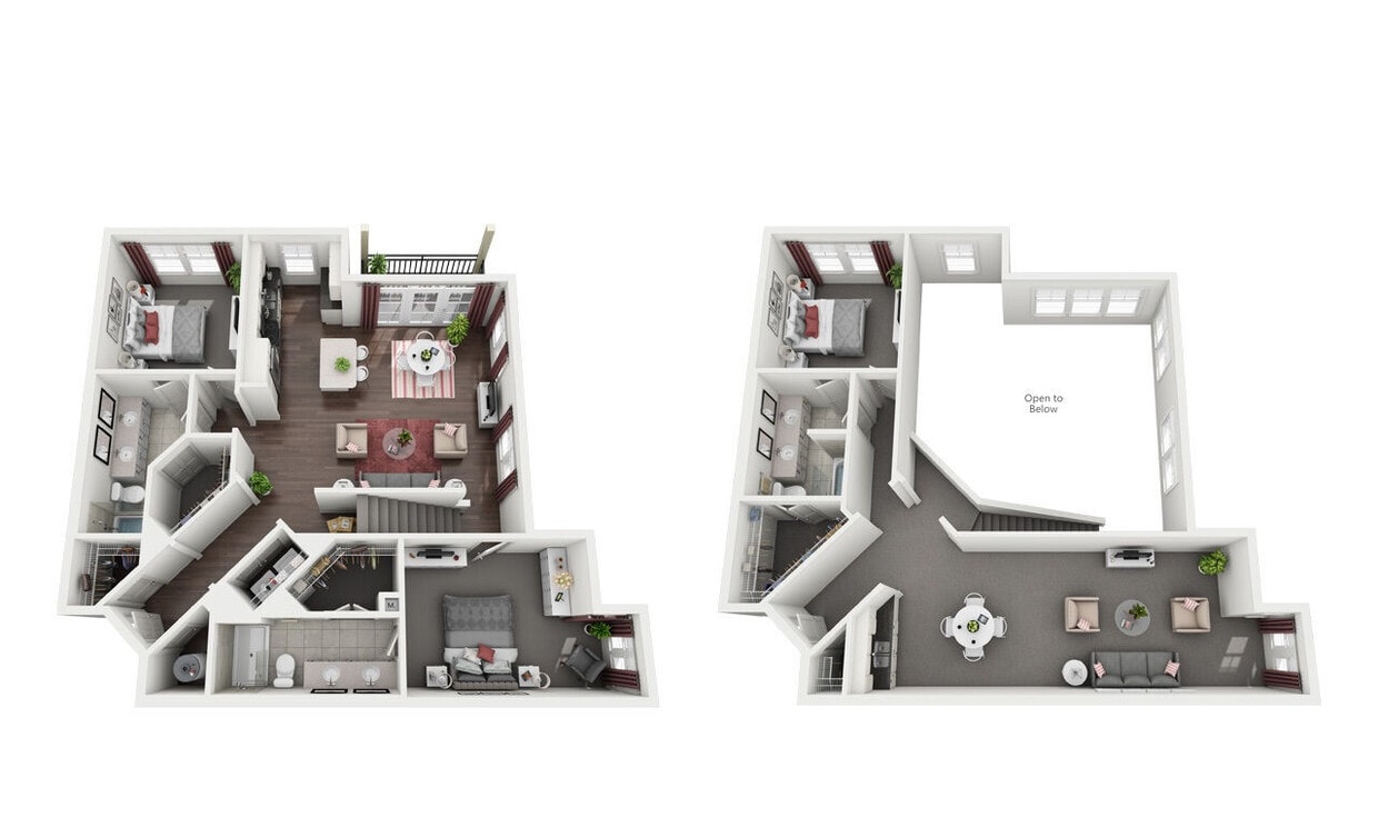 Floor Plan - C1 ALT 3 - 3 bed 3 bth (4764c1
