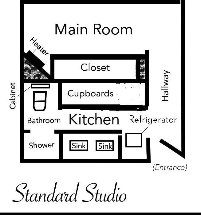 Floorplan - Studio