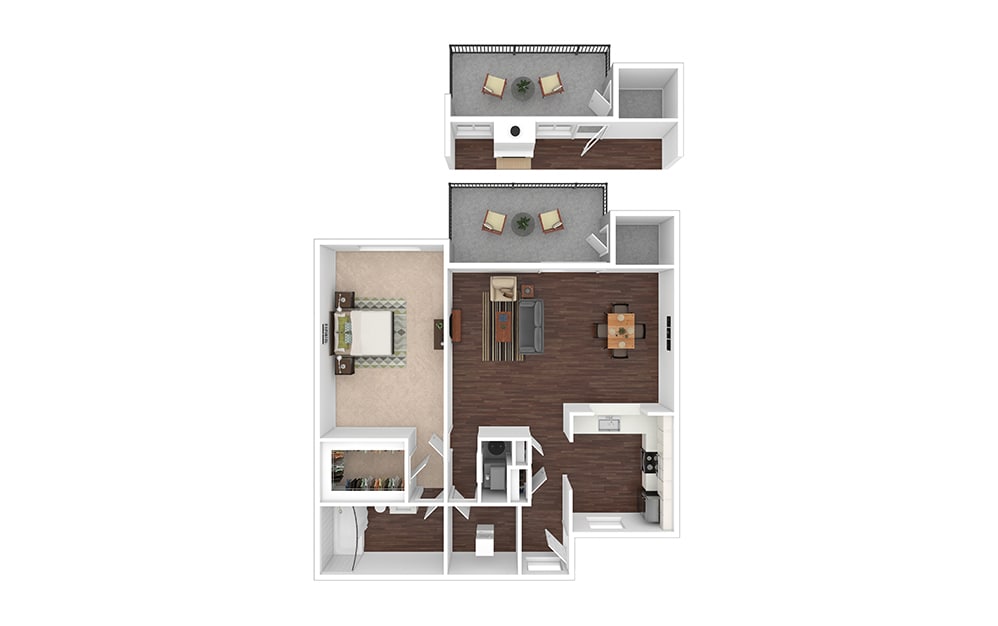 Floor Plan - Paces - Renovated