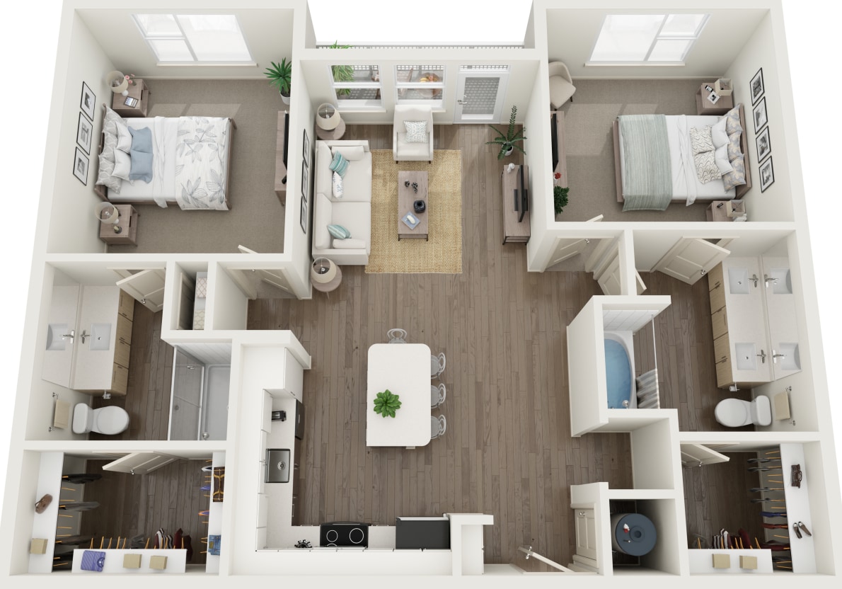 B3 floor plan Futura at Nona Cove - B3
