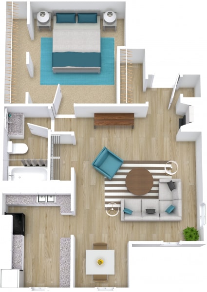 Floor Plan - The Live Oak