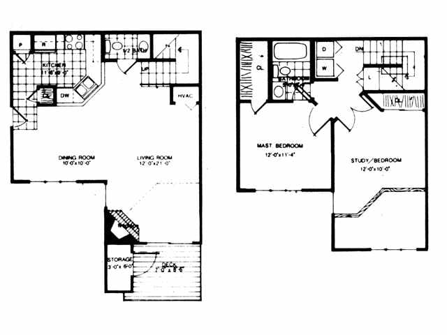 Floorplan - The Townhome Terrace-Premium