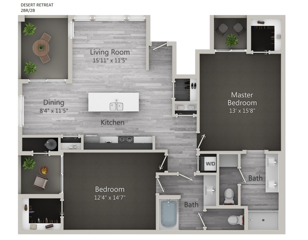 Floor Plan - Desert Retreat
