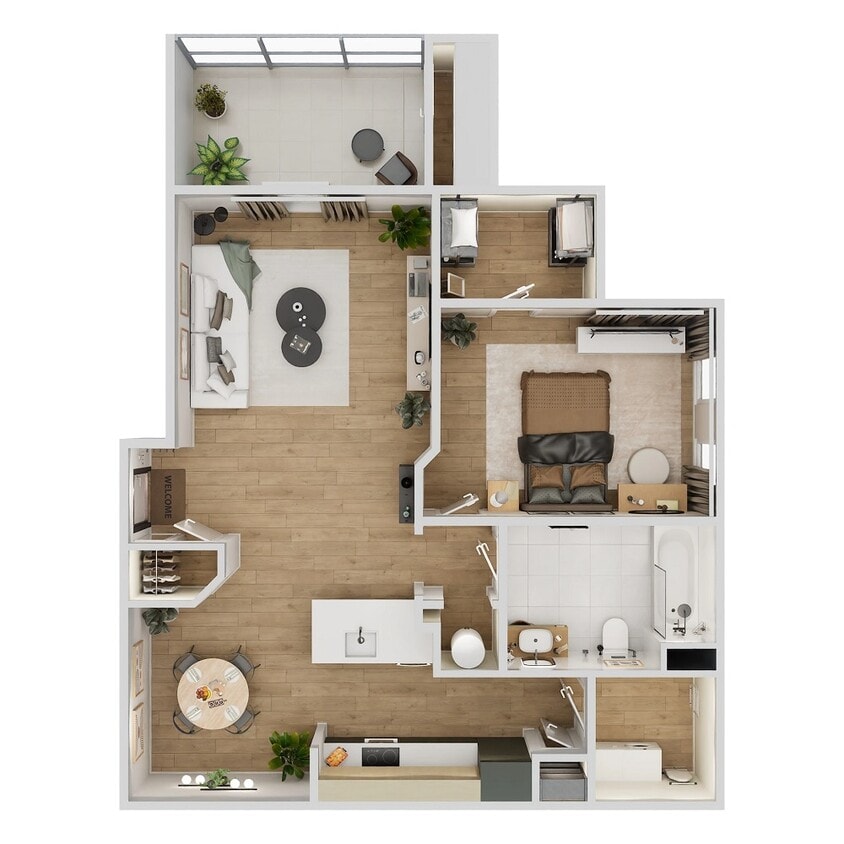 Floor Plan - The Franklin