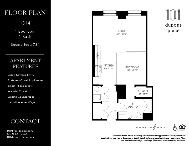 Floor Plan - 1D14