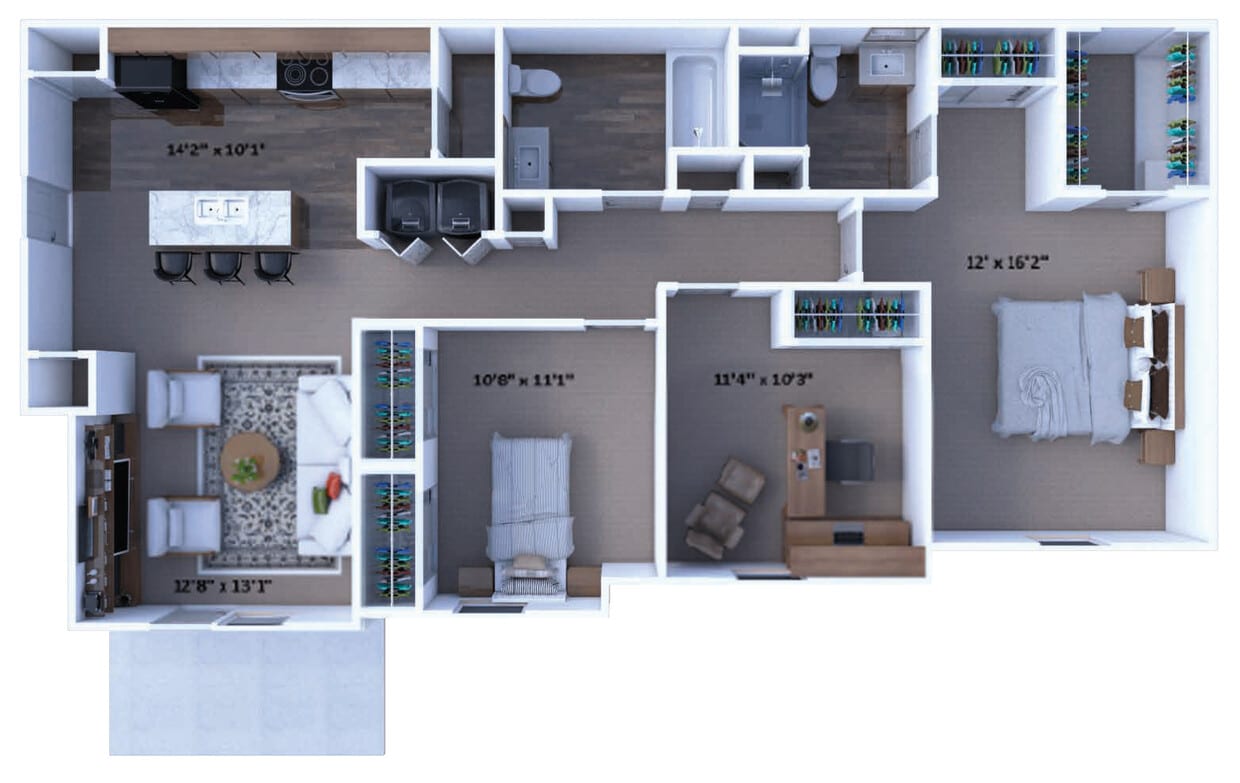 Floor Plan - The Hickory