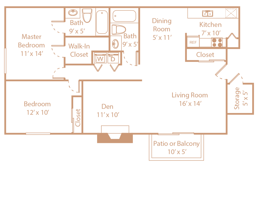 Floor Plan - The Princeton