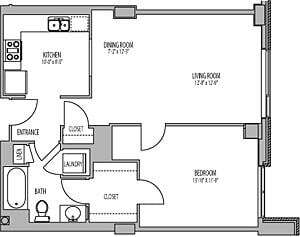 Floor Plan - 91 Sidney - 1C Renovation 2