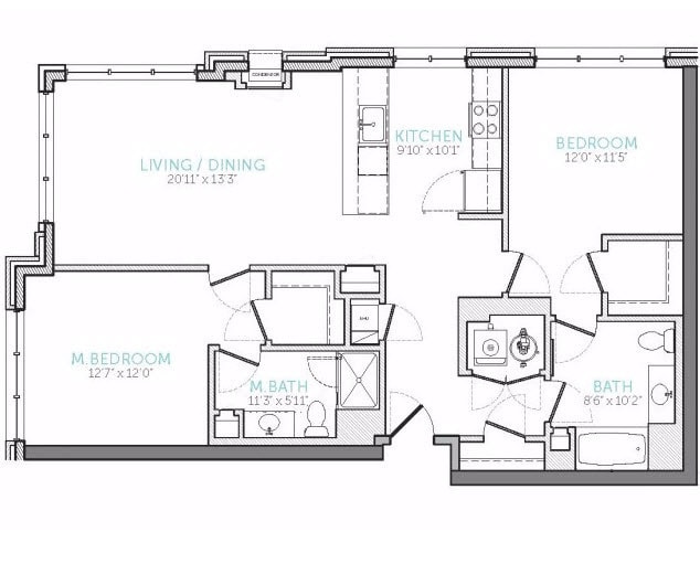 Floor Plan - 2-B7