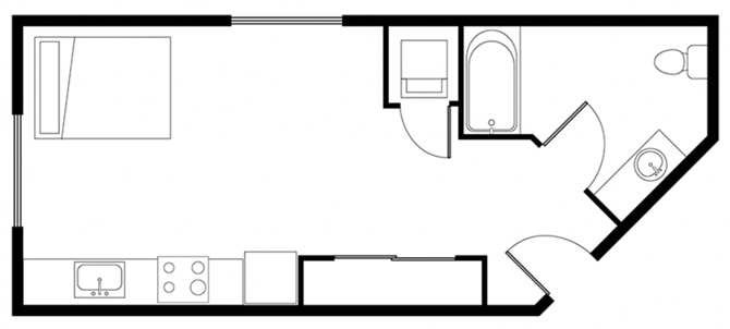 Floor Plan - Studio E