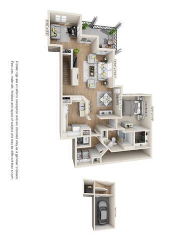 Floor Plan - Red Canyon - Forest Canyon 1 
