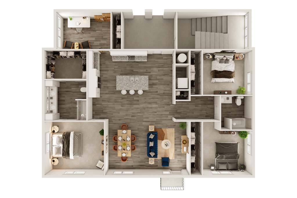 Floor Plan - C10 - SECOND AVE
