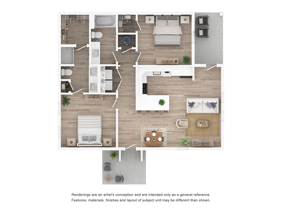 Floor Plan - Cottage B2