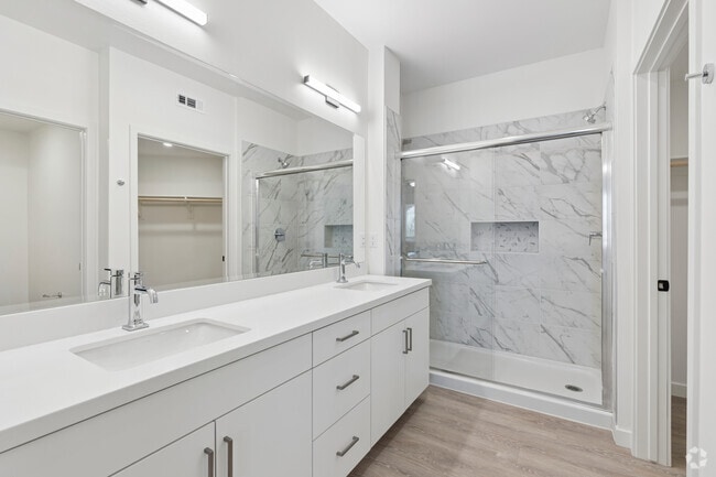 3BR, 2BA - 1,346SF - Primary Bathroom - Canyon Bluffs