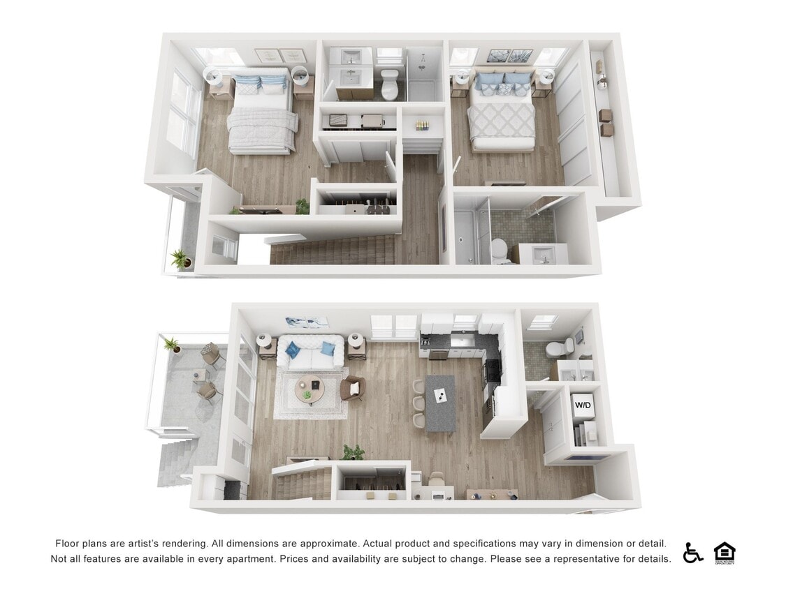 Floor Plan - LC-2x2TH