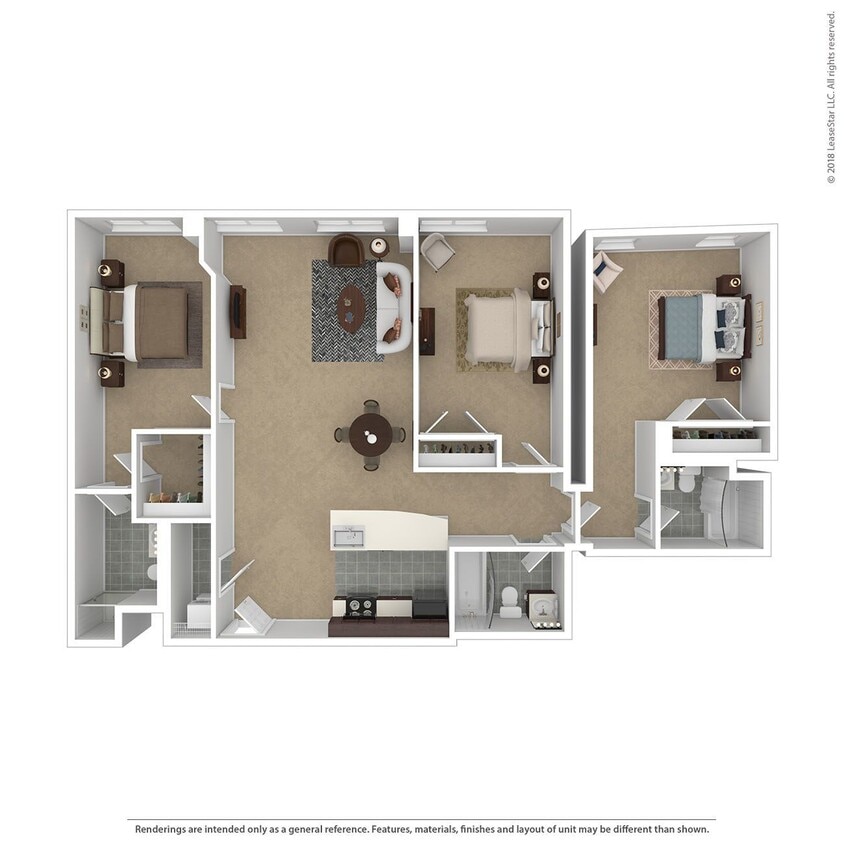 Floor Plan - Three Bedroom