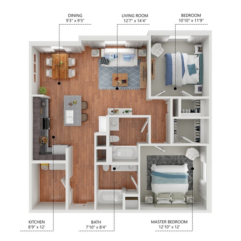 Floor Plan - The Reynolda