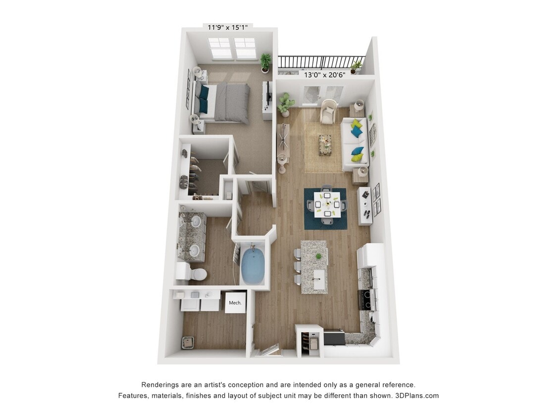 Floor Plan - Waccamaw