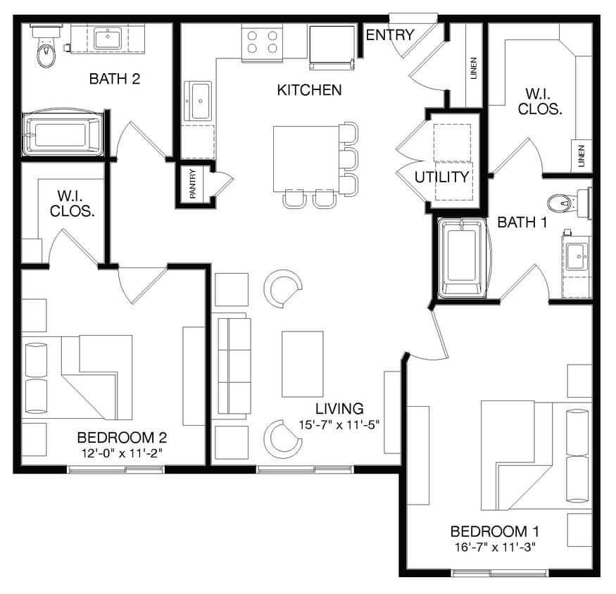 Floor Plan - Sanford