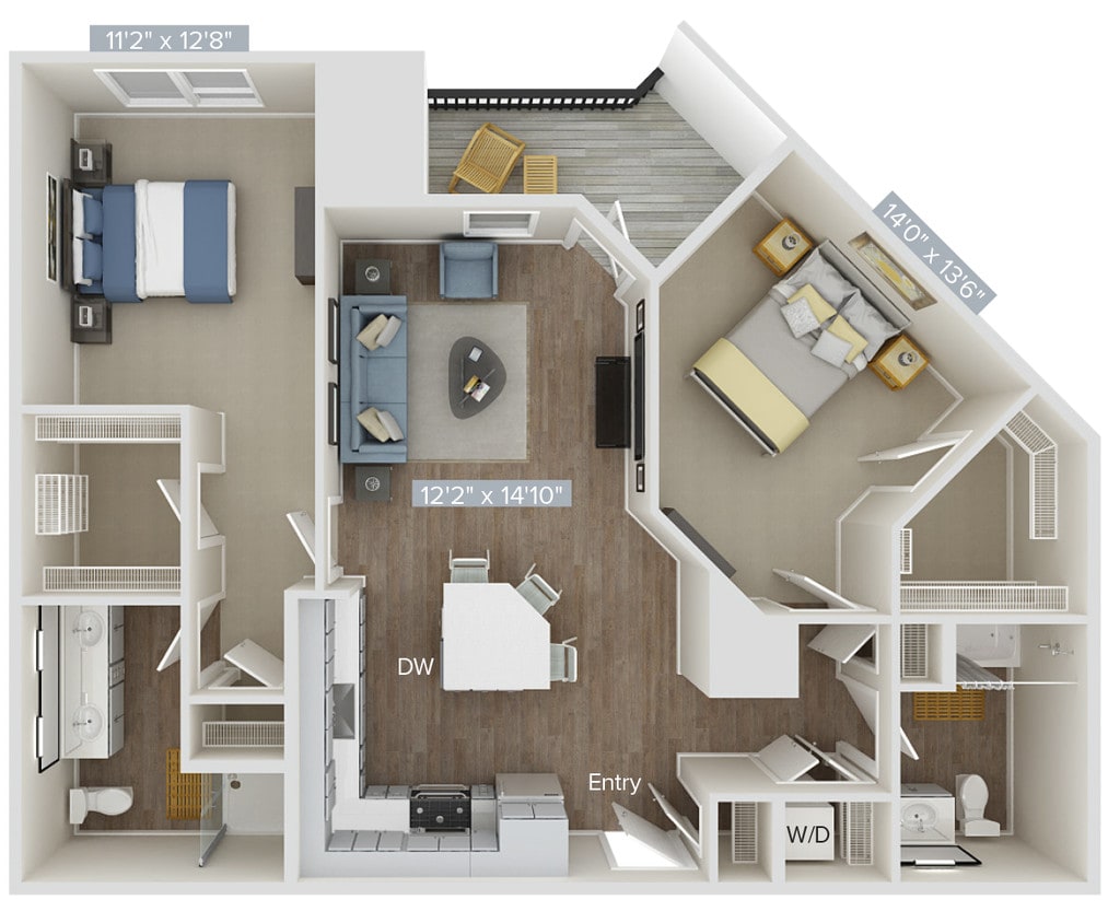 Floor Plan - B3-1111-2