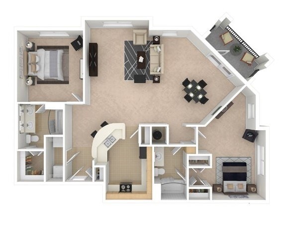 Floor Plan - Sunflower