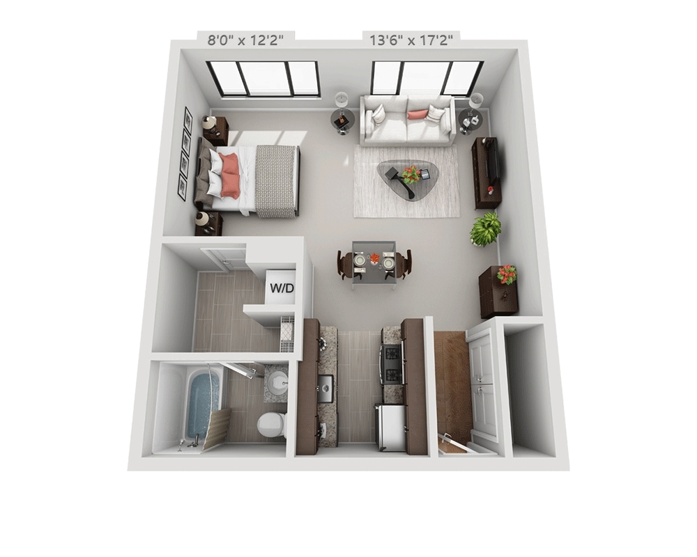Floor Plan - Plan E1A