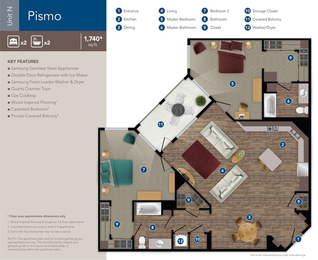 Floor Plan - Pismo