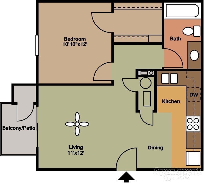 1BR/1BA - 1 Bedroom 1 Bath- ALL UTILITIES INCLUDED